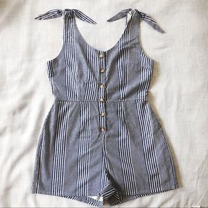 Stripped Romper